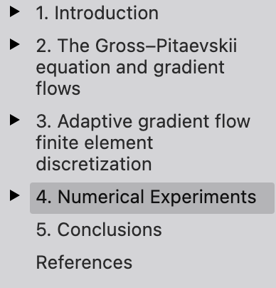 Numerical Experiments